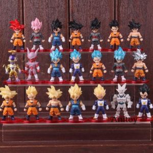 Coleção Dragon Ball Z Action Figure - 21 peças